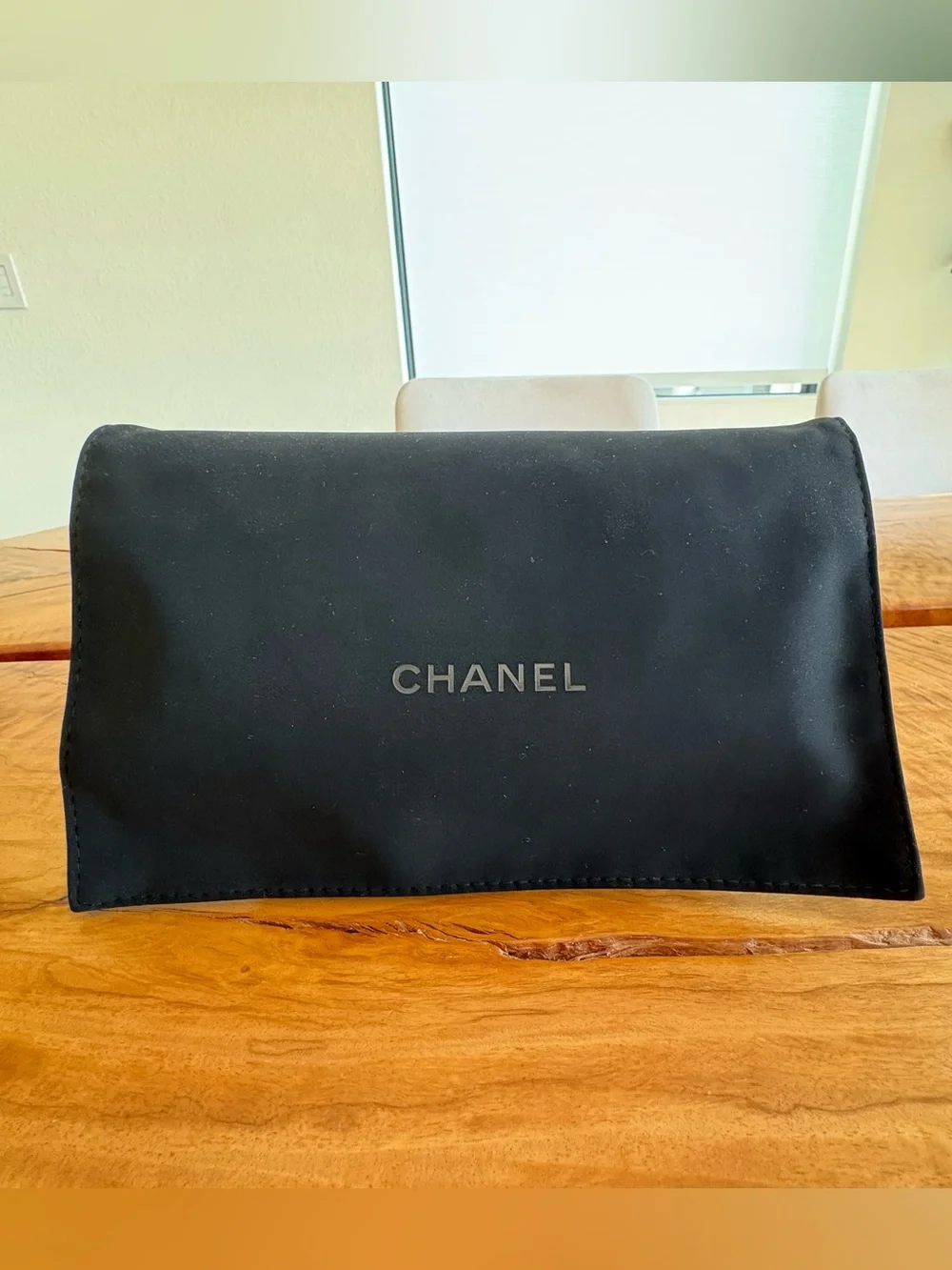 CHANEL black caviar